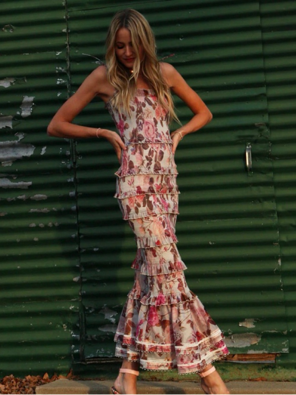 Anthropologie V. Chapman Geranium Dress
